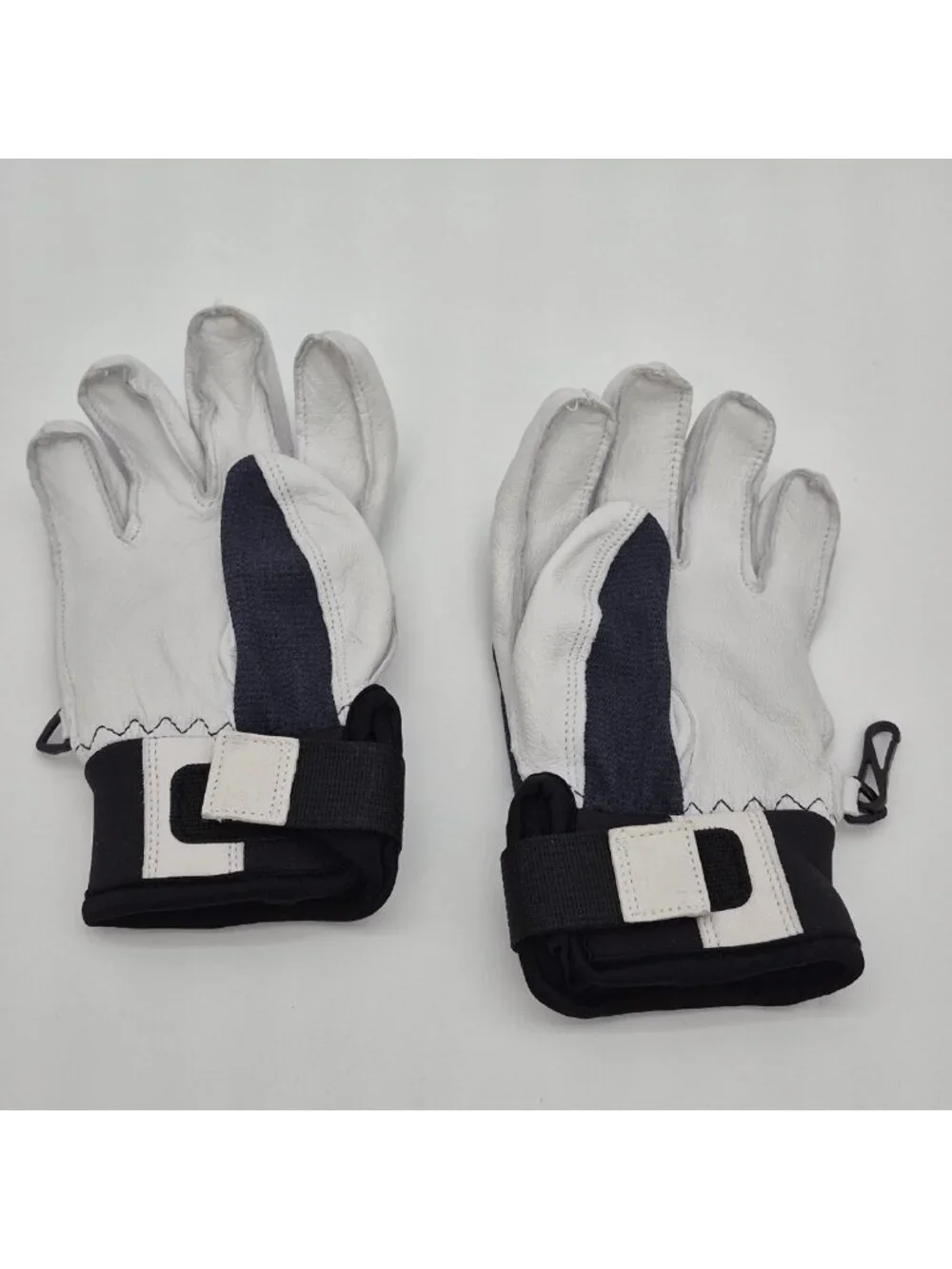Hestra Army Leather Patrol Jr. Kids Ski Gloves Navy Size 4 Insulated 5-Finger